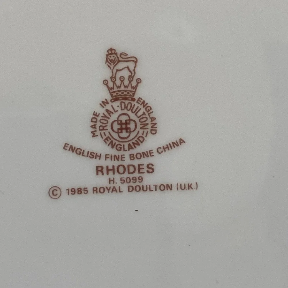 Royal Doulton RHODES 6-1/2” Side‎ Plate Fine Bone China England